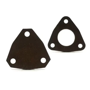Vulcanized NBR Cork Rubber Sheet 3-Hole Triangular Flange Gasket Oil Resistant for Transformer Custom Size