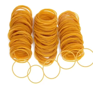 WANGXING WXF 033 Natural Rubber Elastic Yellow Rubber Bands Factory Custom For School Home Office Bank Supplies Rubber Bands