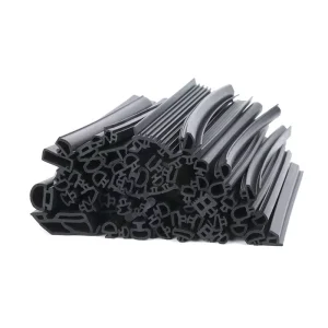 Water Dust Proof Rubber Seal Strip Irregular EPDM Sealing Gasket Door Window Extruded Weather Stripping PVC Protective Rubber