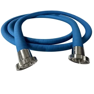 Water Resistant Food Grade EPDM Hose Peroxide Cured 150PSI with Quick Coupling and Safety Clamps