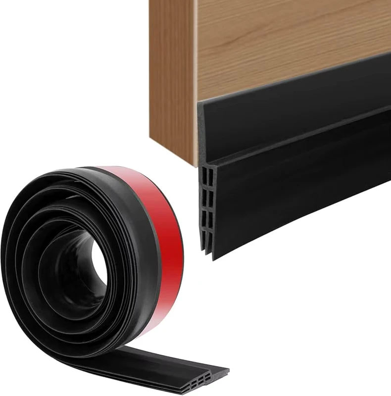 Waterproof And Soundproof Self Adhesive Silicone Rubber Seal Strip Door Bottom Door Bottom Sealing Strip