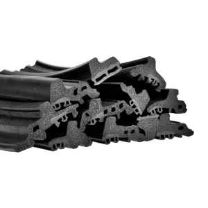 Waterproof Flame Retardant EPDM Sealing Strip UL94 V 0 Foam Dense Structure For Aluminum Window Grooves OEM Cutting Service