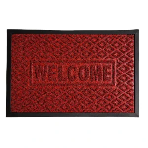 Waterproof Washable Anti-Slip Rubber-Backed Entrance Door Mat with Grass Surface Design