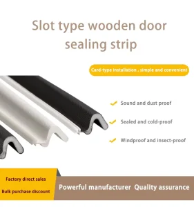 Waterproof Wear-Resistant High-Resilience Door and Window Seal Strip Soundproof Weatherproof