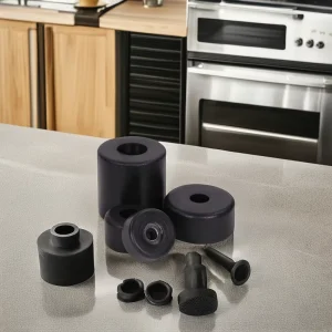 Waterproof Wear-Resistant Round Furniture Silicone Rubber Feet Pads NBR & EPDM Custom Mold and Cut Sealing Gaskets