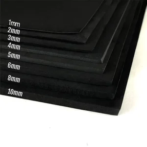 Waterproof and Durable 1MM-10MM Thickness Closed Cell Foam Pad Neoprene Sponge Rubber Sheets