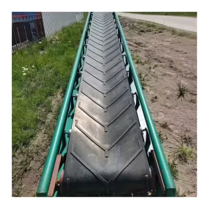 Wear-Resistant Abrasion-Resistant Herringbone Non-Slip Polyester EP Chevron Rubber Conveyor Belt