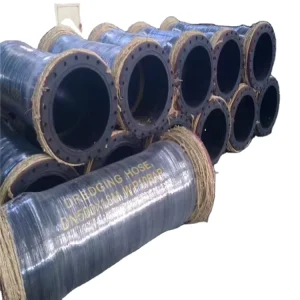 Wear Resistant Flexible Large Diameter Sand Dredging Water Suction and Discharge Rubber Hose with Flange
