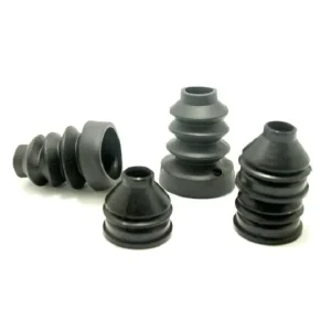 Wear Resistant NBR Rubber Bellow Flexible Convoluted Rubber Bellows Custom Moulded Rubber Protective Boot