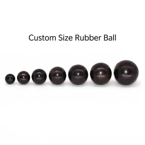 Wear Resistant Natural Rubber Ball 20mm 25mm 30mm 35mm