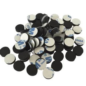 Wear-Resistant Non-Slip Rubber Foot Pad with 3m Adhesive for Furniture