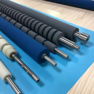 Wear Resistant Rubber Clad Barrel Roller For Various Industrial Applications Custom Factory Direct Supply