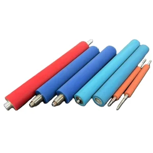 Wear-Resistant Rubber-Coated Roller for Printing Machines and Rice Hullers