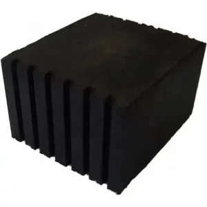 Wear-Resistant Rubber Cushion Mounting Blocks with Shock Absorber 17MPa 30-90 Shore Hardness