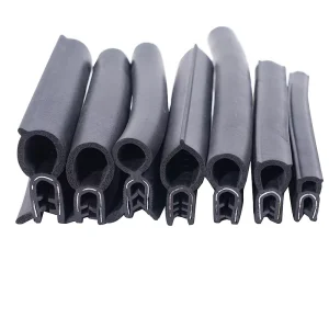 Wear-Resistant Weatherstripping Rubber Seal Strip for Car Doors and Automotive Windows, EPDM PVC TPV TPE