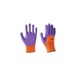 Wear Resistant Work Gloves Anti slip Nitrile Rubber Work Gloves Thickened Work Gloves for Construction Sites