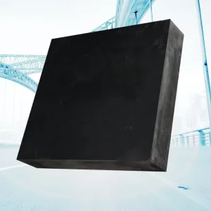 Wear resistant EPDM Rubber Blocks for Rubber Bearings for Industrial Buffering and Damping Rubber Pads for Bridges