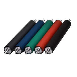 Wear resistant Polyurethane Rubber Roller Industry Steel Roller Factory