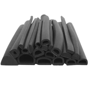 Weather-Resistant EPDM Rubber Seals 30-90 Shore Hardness 0.5-0.7 Density for Automotive and Solar Applications