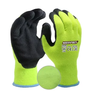 Werkhandschoenen Industrial Heavy Duty Warm Latex Rubber Foam Acrylic Lined Thermal & Insulation Work Gloves