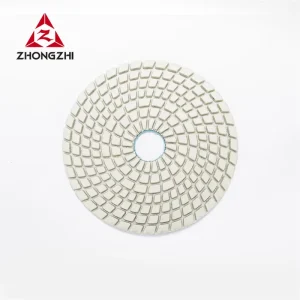 Wet Diamond Polishing Pads 4 Inch Matte Grinding Pads for Marble Granite OEM ODM Customizable