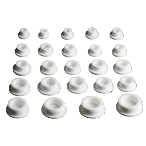 White Food-Grade Silicone Plug for Sink Overflow Hole