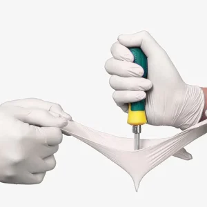White Latex Gloves Labor protection Household Industrial Gloves 9 Inch Thick Wear Resistant Disposable Rubber Gloves