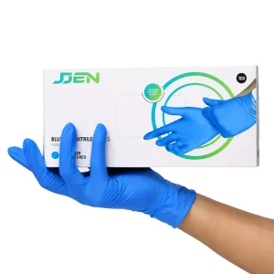 White Latex Gloves Powder free Inspection Gloves 9 Inch 12 Inch Thick Glossy Surface Clean Room Disposable Gloves