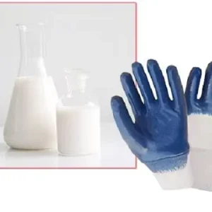 White Liquid Rubber NBR Latex for DIP on Nylon Work Glove to Protect Your Hands
