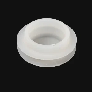 White Silicone & Butyl Rubber Stopper Plug for Medical Vials 10 80 Shore a Hardness IATF16949 Certified Made in China