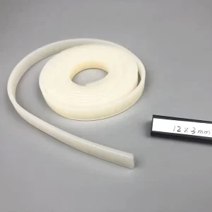 White Silicone Foam Sponge Strip for Sealing