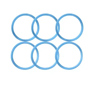 White Silicone Seal Gasket for Insulated Water Cup Lid Waterproof High-Temperature-Resistant