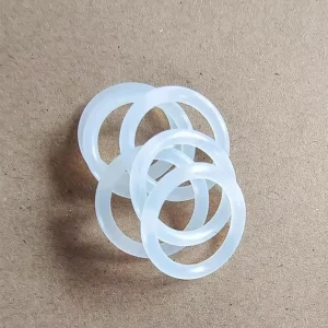 White Silicone Waterproof Rubber O-Ring Gasket Fixed Sealing Ring