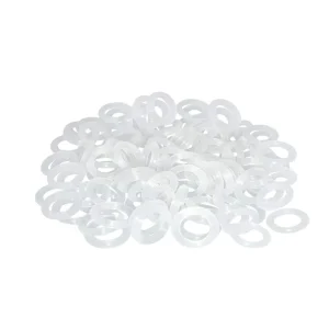 Wide Thermal Sanitary Shield LFGB Certified Silicone Rubber O Rings for Automotive Aerospace and Food Grade Pipeline Seals