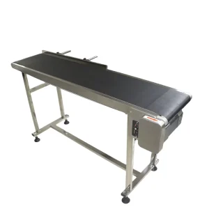 Willita WLD C Small Stainless Steel Conveyor Belt SS304 Rubber Mini Belt Conveyor for Inkjet Coding Date Batch Production