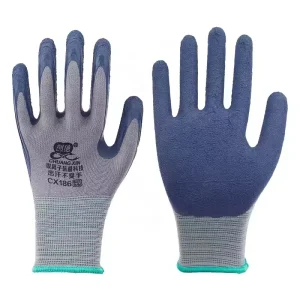 Work Gloves Tire Rubber Foamed Deodorant Non slip Breathable Wear resistant Gloves for Construction Work