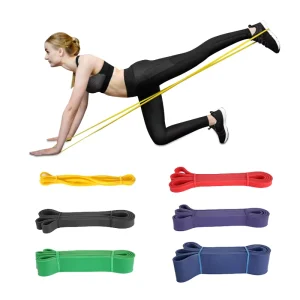 Workout Gym Exercise Fitness Resistance Band High Elastic Non Slip Waterproof Multifunctional Pull up Assist Band