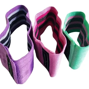 Workout Resistance Bands Custom Logo Circle Hip Band Latex Eco Friendly 3PCS Set for Exercises