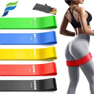YETFUL Premium Gym Exercise Theraband Pull up Loop Set Latex Resistance Elastic Band for Fitness Pilates