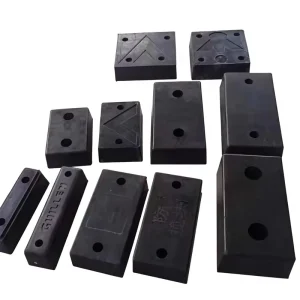 YLD Heavy Duty Black Rubber Bumper Buffer for Parking Block Truck