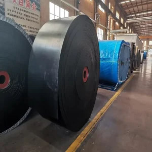 YUPHENG Flame Resistant Grade K2 Fabric Core Rubber Conveyor Belt for Copper Mine