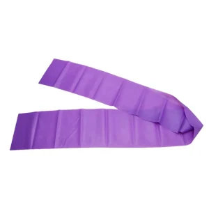 Yoga Exercise Band Theraband Roll Physical Therapy Rubber Latex Stretch 1.5m Long Resistance Bands