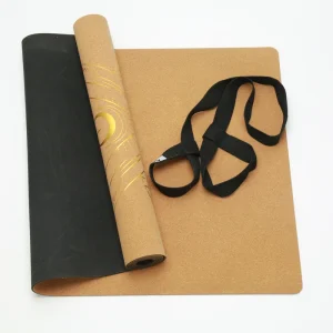Yoga Mat 4.5mm Cork Mat Dual Anti Slip (Dry & Wet) Water Absorbent yet Impermeable
