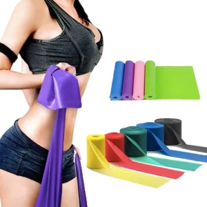 Yoga Rehab Stretching Ballet Gym 1.5 M Resistance Exercise Rubber Bands
