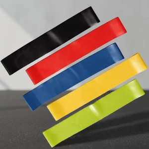 Yoga Resistance Loop Band Thermoplastic Elastomer for Glute Training and Fitness Includes Storage Bag
