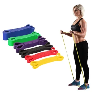 ZJFIT Customization Workout Pull up Assist Exercise Fitness Elastic Band Gym LaTeX Rubber Resistance Stretching Band Set