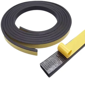 ZXQ Customized Black EPDM Rubber Foam Flat Sealing Strip Universal Type Wear Resistant Anti Collision Adhesive Cutting China