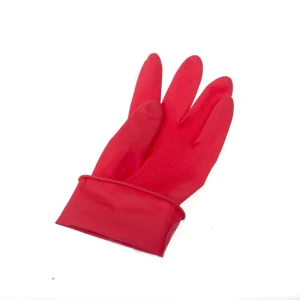 high quality red colour unlined Safety rubber Labor Protection hand Gloves manufacturer in Jiangsu
