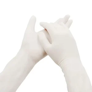 手部专用无菌一次性乳胶橡胶医用手术医院无粉手套