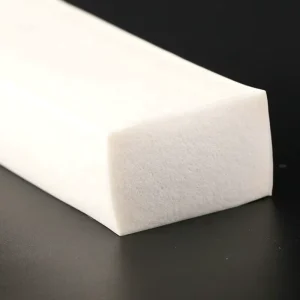 square Foamed Silicone Rubber Soft Seal Strip